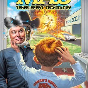 MAD MAGAZINE APRIL 2023 #30 RARE TAKES APART TECHNOLOGY ISSUE ELON MUSK ON COVER